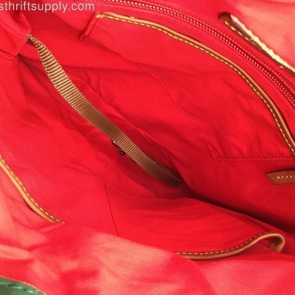Dooney & Bourke Florentine Toggle Crossbody with COA EUC - Picture 8 of 14